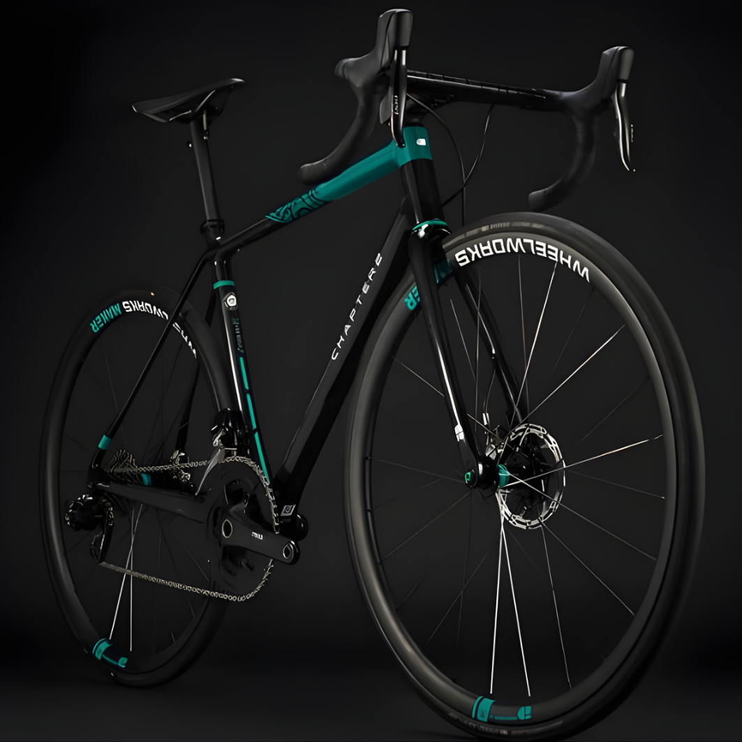 Chapter2 HURU Climbing Disc Brake Frameset-Aqua UD