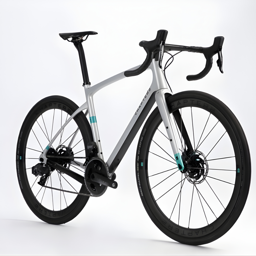 Chapter2 AO Gravel Disc Brake Frameset-Silver Matt