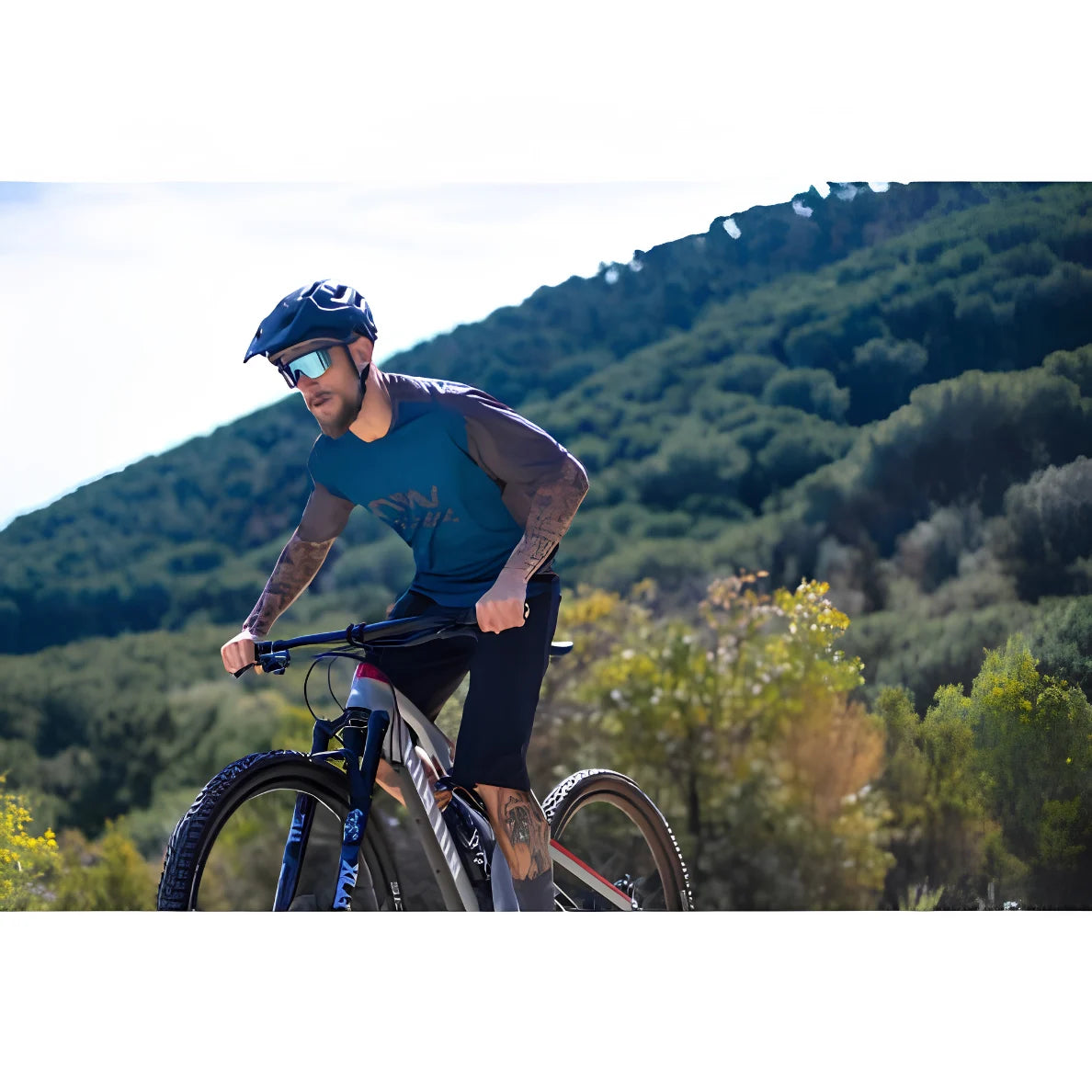 Northwave MTB Edge Jersey-Blue/Black