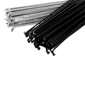 Sapim Leader Spoke J-Bend 14G Pre-cut, Black, 295mm