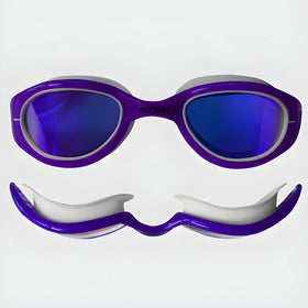 Zone 3 Attack Swimming Googles (Purple/White)