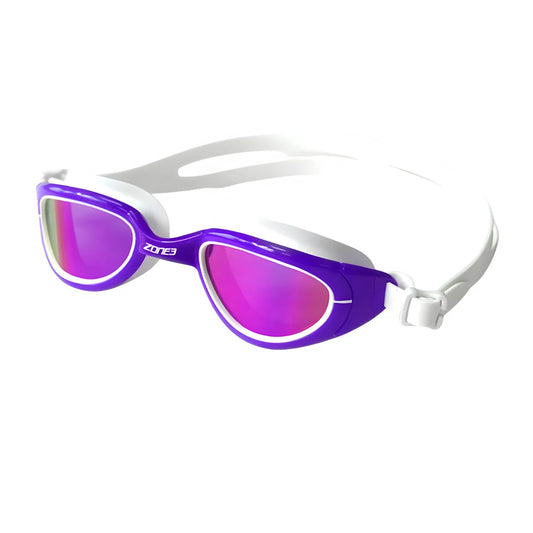 Zone 3 Attack Swimming Googles (Purple/White)