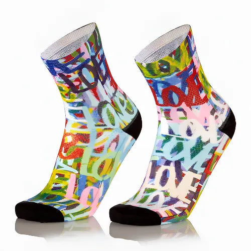 MB Wear Fun Colors Cycling Socks