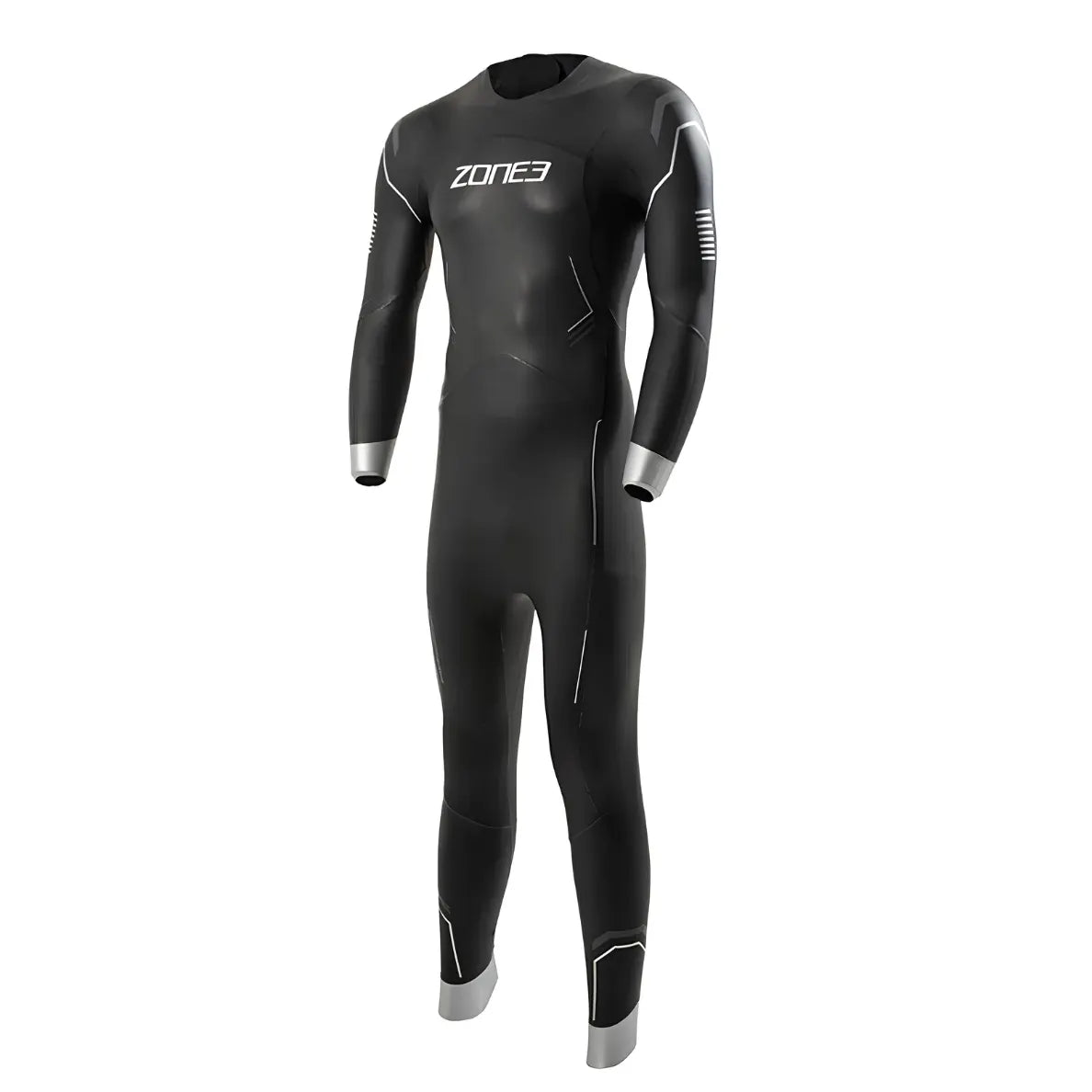 Zone 3 Agile Men's Wetsuit (Black/Silver/Gunmetal)