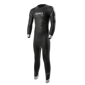 Zone 3 Agile Men's Wetsuit (Black/Silver/Gunmetal)