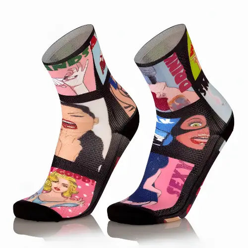 MB Wear Fun Mood Cycling Socks - S/M