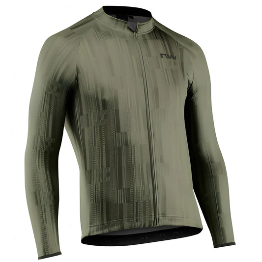 Northwave Blade 4 Long Sleeve Jersey-Forest Green