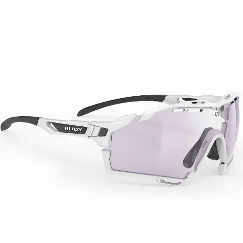 Rudy Project Cutline White Gloss C8 with ImpactX 2 Laser Purple Lens