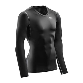 CEP Compression Wingtech Long Sleeve Men's Compression Top (Black)