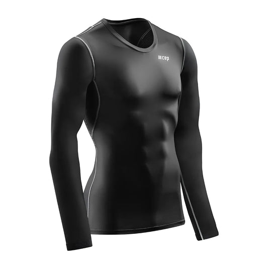 CEP Compression Wingtech Long Sleeve Men's Compression Top (Black)