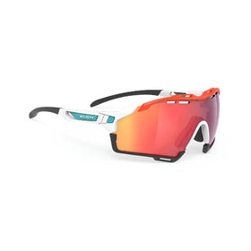 Rudy Project Cutline White Matte Multilaser Red Sports Sunglasses