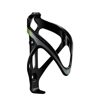 Merida Bottle Cages CL-078 Plastic White Green Grey Logo With 2 Steel Bolts
