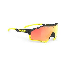 Rudy Project Cutline Black Matte Multilaser Orange Sports Sunglasses