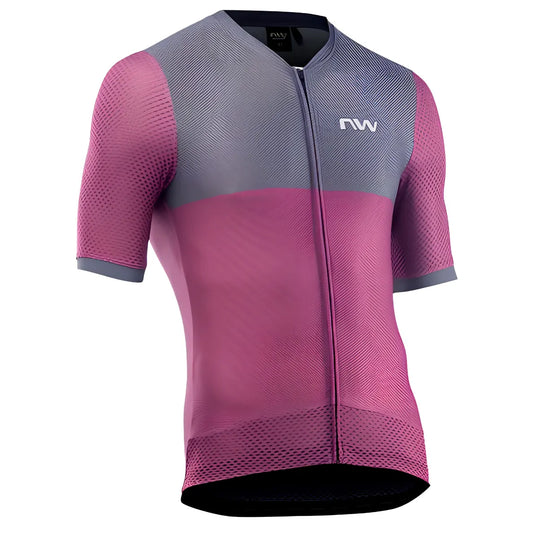 Northwave Storm Air Jersey-Plum/Dark Grey