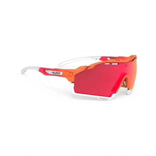 Rudy Project Cutline Mandar Fade Coral C11 Multilaser Red Sports Sunglasses