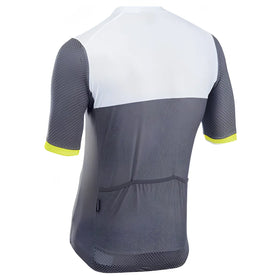 Northwave Storm Air Jersey-Grey/Yellow Fluo