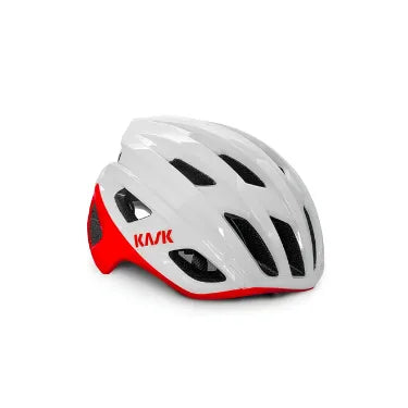 Kask Mojito3 Road Cycling Helmet (White/Red)