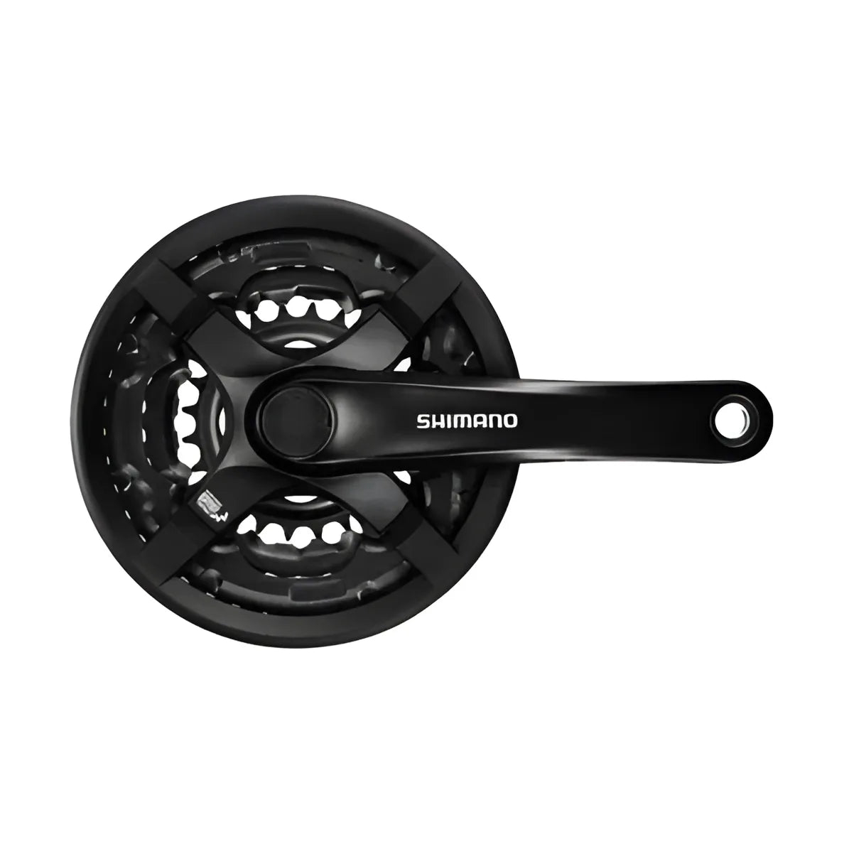 Shimano Tourney FC-TY501 Square Taper Crankset w/CG (Black)