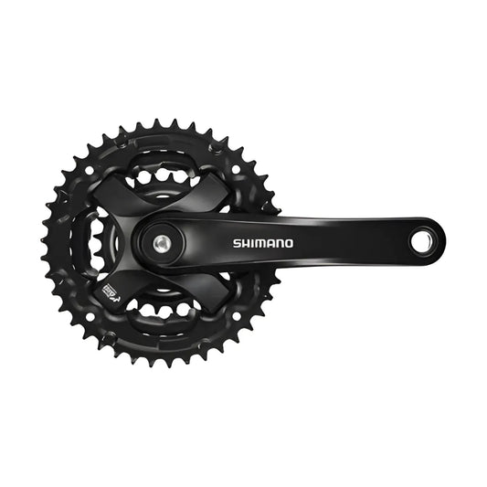 Shimano Tourney FC-TY501 Square Taper Crankset w/CG (Black)