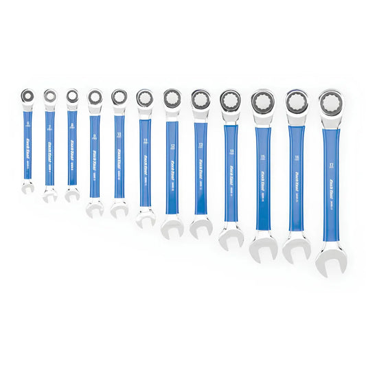 Ratcheting Metric Wrench Set of 12:  6mm to 17mm