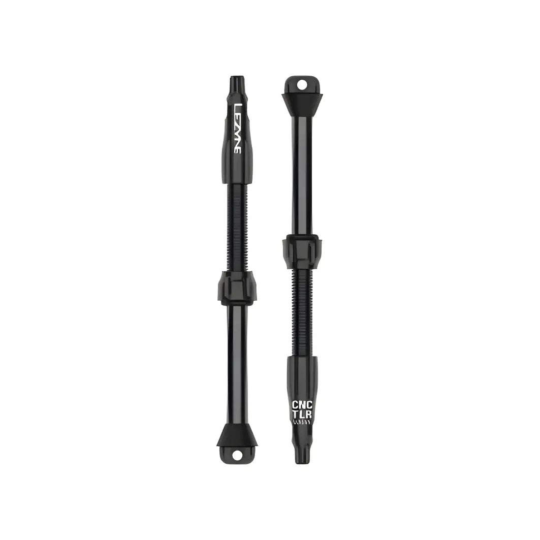 Lezyne CNC TLR Tubeless Valve Pro-Black (80mm) (Pack Of 2)