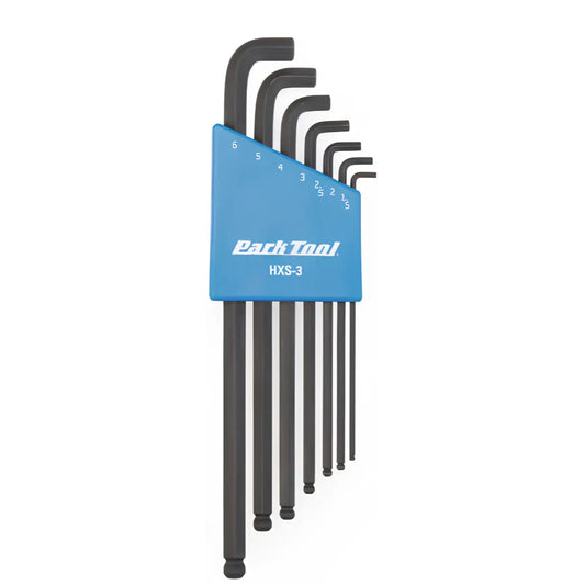 Stubby Hex Wrench Set:  1.5mm to 6mm