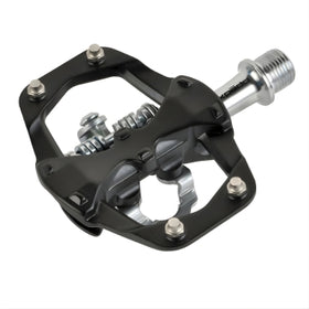 Xpedo TRVS Duo Clipless Pedal (One Side SPD)-Black