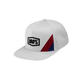 100% CORNERSTONE Snapback Hat Light Grey -OS100% CORNERSTONE Snapback Hat Light Grey -OS