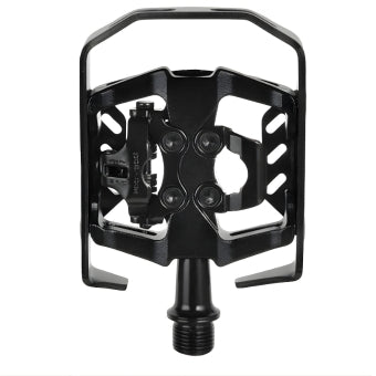Xpedo Milo Clipless Pedal (One Side SPD)-Black