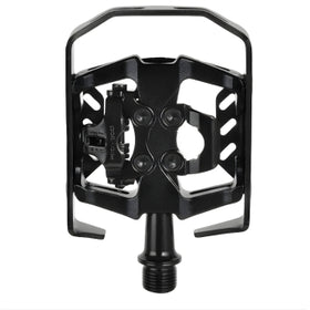 Xpedo Milo Clipless Pedal (One Side SPD)-Black
