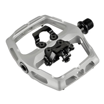 Xpedo Ambix Clipless Pedal (One Side SPD)-Silver