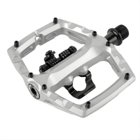 Xpedo Ambix Clipless Pedal (One Side SPD)-Silver