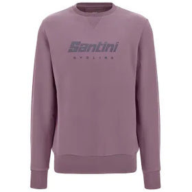 Santini Branded Full Sleeve Sweatshirt-Pink