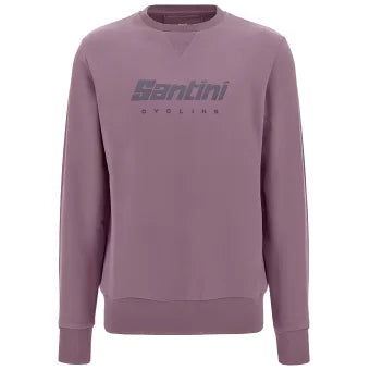 Santini Branded Full Sleeve Sweatshirt-Pink