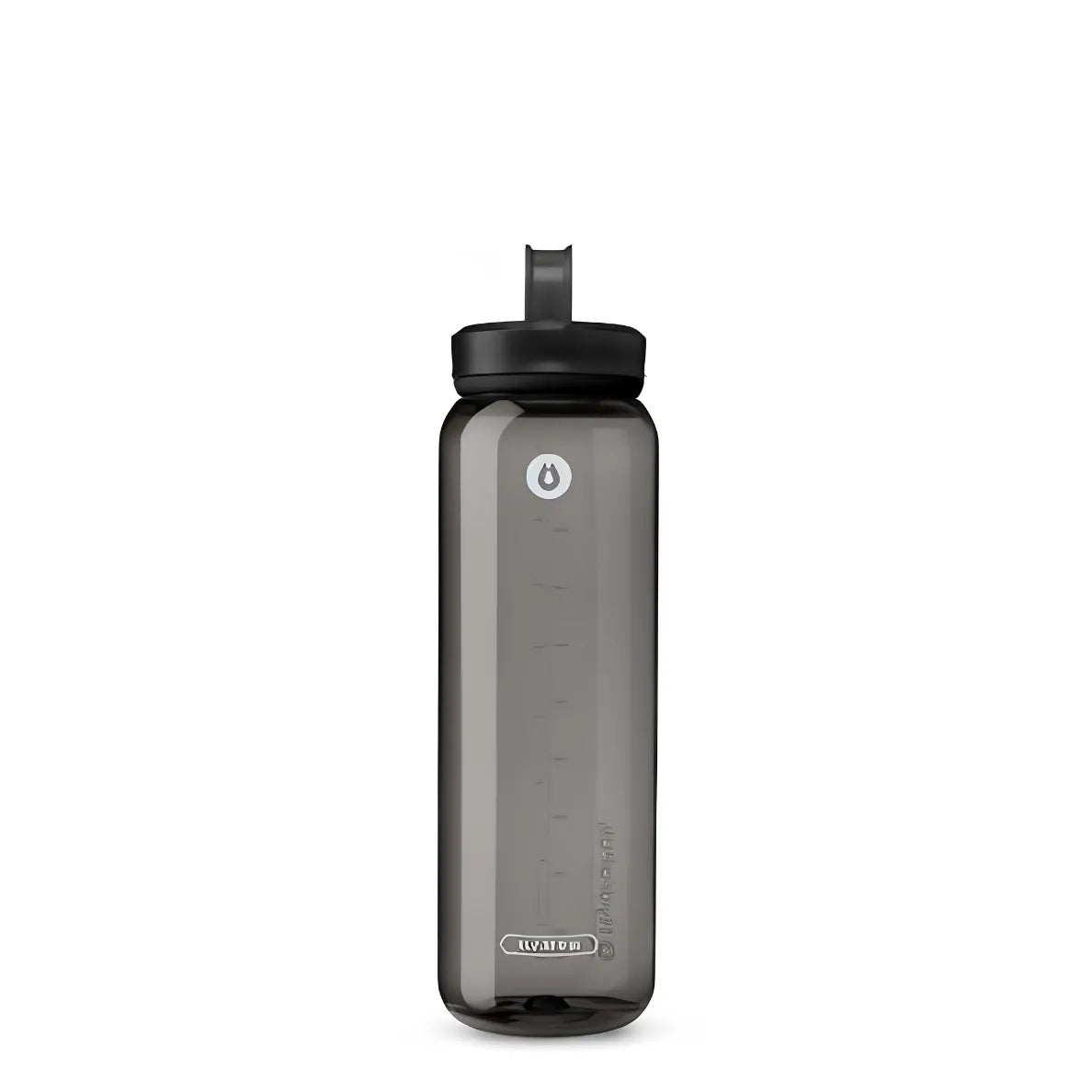 Hydrapak Recon Clip & Carry Water Bottle-Charcoal Grey (750ml)