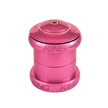 Chris King Headset, NoThreadSet, 1-1/8", Pink SV