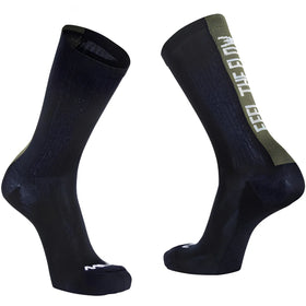 Northwave Feel The Flow Winter Socks-Black/Forest Green