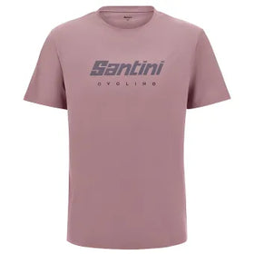 Santini Branded T-Shirt-Pink