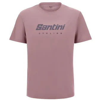 Santini Branded T-Shirt-Pink