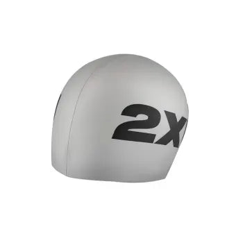 2XU Us1355F Silicone Swim Cap (Silver)