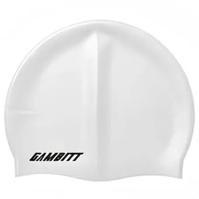 Gambitt Glacier Swimming Caps (White)
