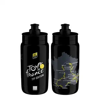 Elite FLY TOUR DE FRANCE Black Map 550 ml 2024