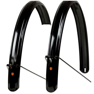 VO Fluted Fenders - Noir, 700c, 63mm