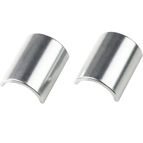 VO Alloy Handlebar Shims, 31.8mm to 26.0mm, Silver