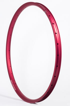 Velocity Blunt 35 Rim, 27.5" 32h, Red Ano (old shade)