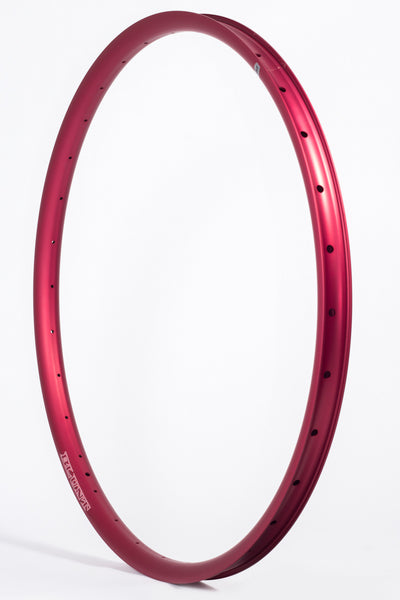 Velocity Blunt 35 Rim, 27.5" 32h, Red Ano (old shade)