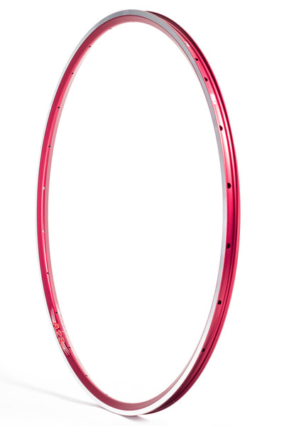 Velocity A23 Rim, 700c 20h w/MSW Red Ano