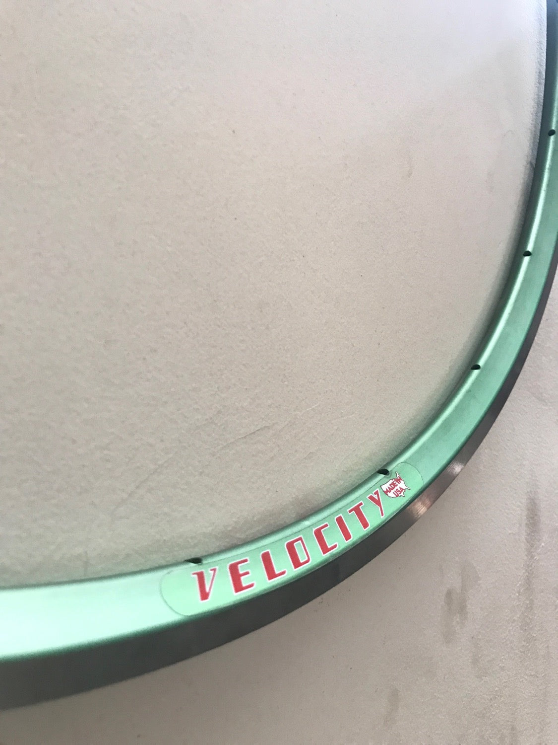 Velocity A23 Rim, 700c 20h w/MSW Green Ano