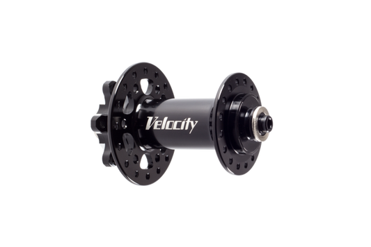 Velocity ATB Disc Convertible Hub Front - 32h Black
