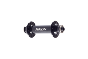 Velocity Race Hub Front - 20h Black
